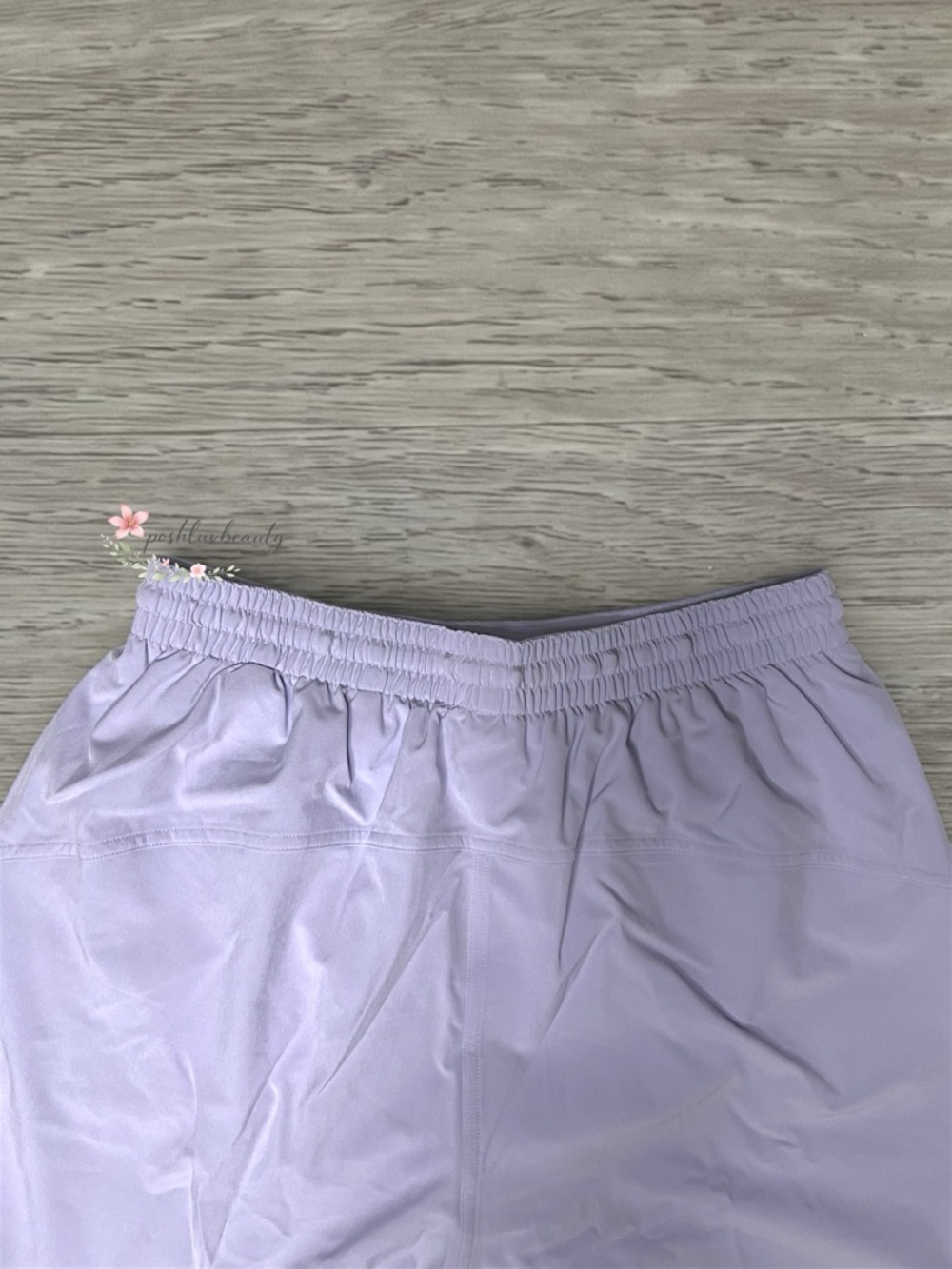 NWT Lululemon Pace Rival HR Short 5” Lavender Frost Size 6 Athletic Running - Picture 4 of 5